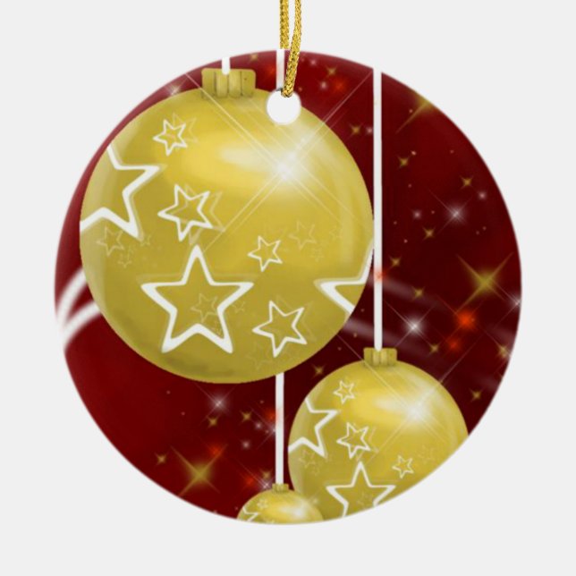 Navidades Ornamento Círculo (Frente)