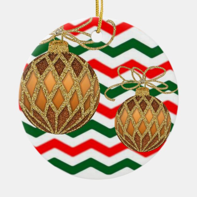 Navidades Ornamento Círculo (Frente)