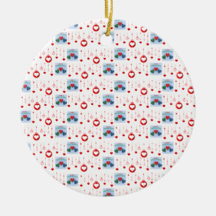 Navidades Ornamento Círculo, Feliz Navidad