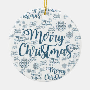 Navidades Ornamento Círculo, Feliz Navidad