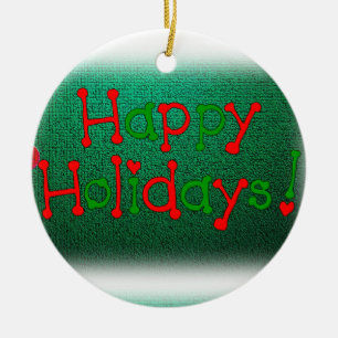 Navidades Ornamento Círculo, h