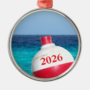 Navidades Ornamento de Bobber de Pesca 2012