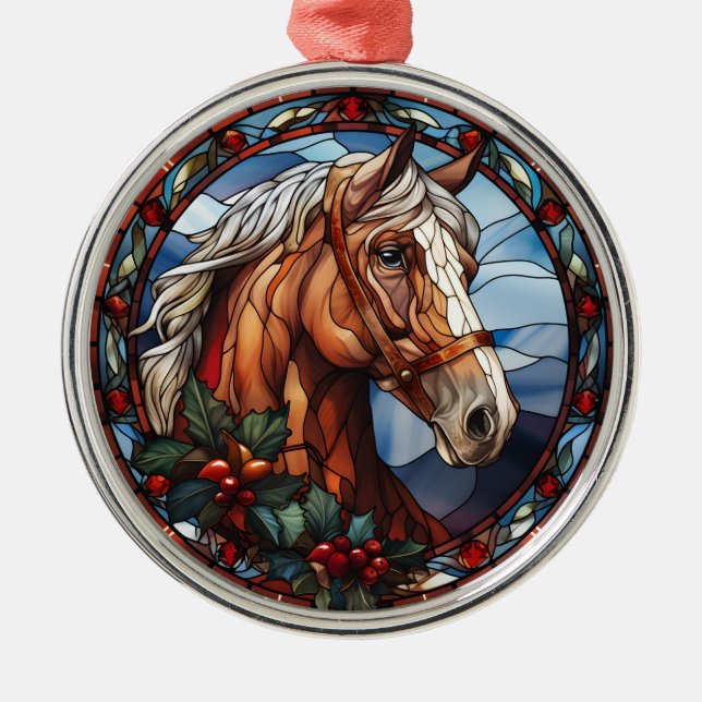 Navidades Ornamento de Caballo (Frente)