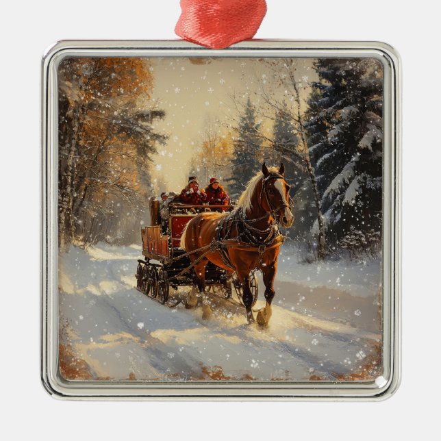 Navidades Ornamento de época (Frente)