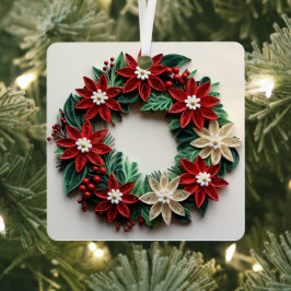 Navidades ornamento de festividades de cemento