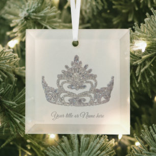 Navidades Ornamento de vidrio de estilo americano