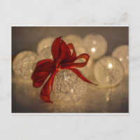 Navidades ornamento luminoso bélico postal