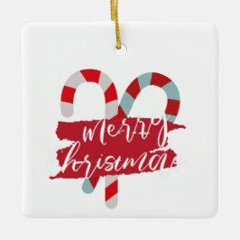 Navidades, ornamentos con bastón de caramelo 06