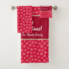 Navidades Oso de peluche con regalo y copos de nie