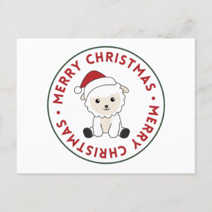 Navidades ovinos ovinos postales animales de invie
