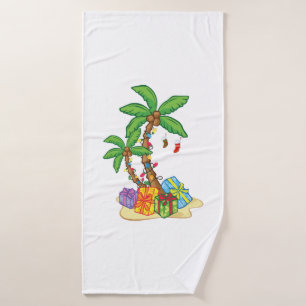 Navidades Palm Tree Xmas Tropical Coconut Luces