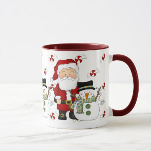 Navidades Pals Holiday tazas de café