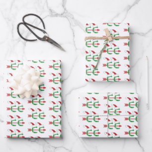 Navidades © Papel de ajuste en ejecución a través 