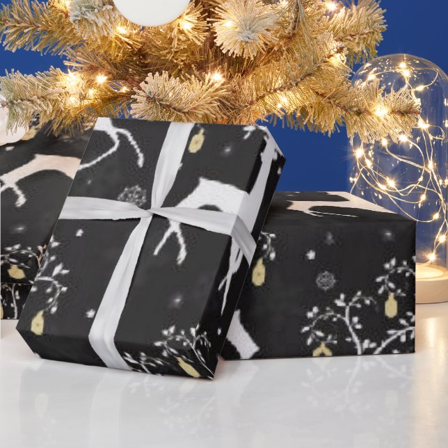 Navidades Papel de envoltura de feriado de renos (Vacaciones)