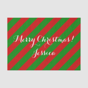 Navidades papel de tejido coloreado para envolver 