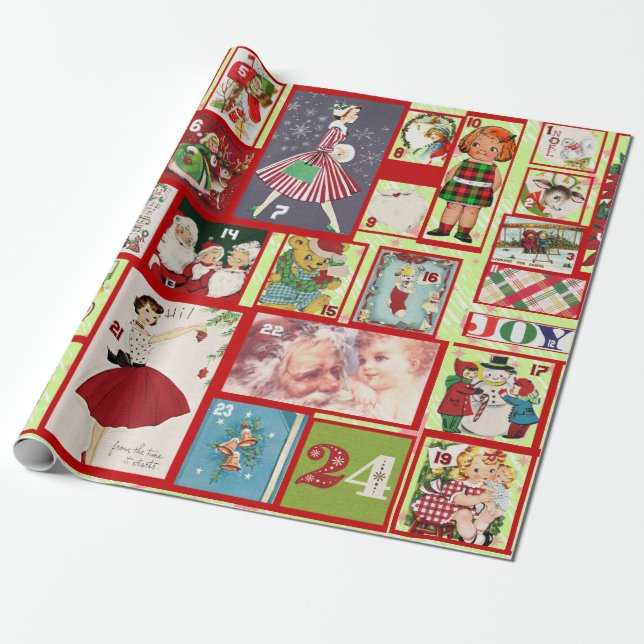 navidades pasaban papel de envoltura (Desenrollado)