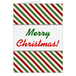 Navidades; patrón de rayas rojas, blancas y verdes