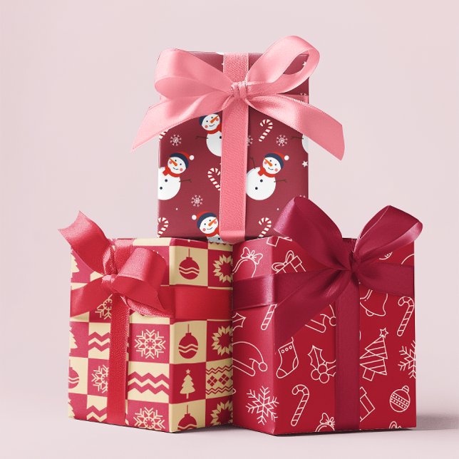 Navidades Patrones de hojas de papel de ajuste (Subido por el creador)
