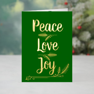 navidades "Paz, amor, alegría"