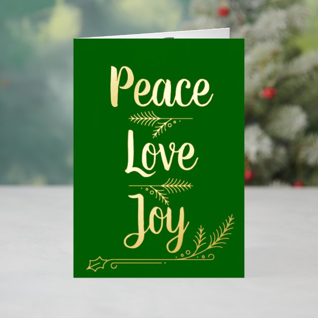 navidades "Paz, amor, alegría" (Vacaciones in situ)