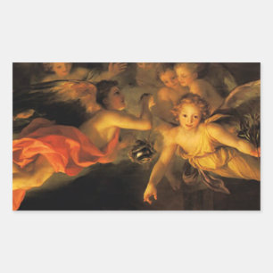 Navidades Pegatina de Natividad Angels