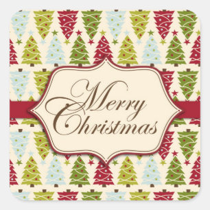 Navidades Pegatina Forestal 2