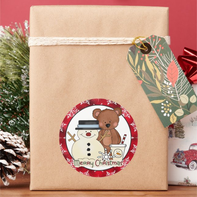 Navidades pegatina personalizado de vacaciones de  (Vacaciones)