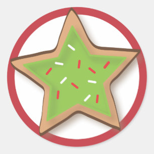 Navidades Pegatinas de Cookie Yummy