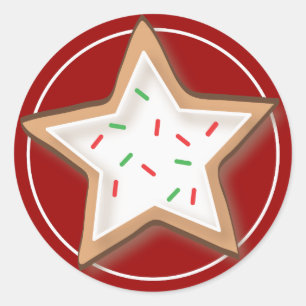 Navidades Pegatinas de Cookie Yummy