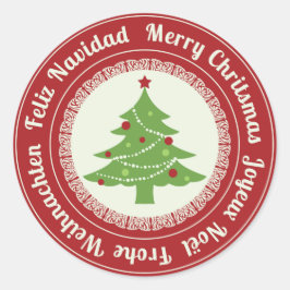 Navidades pegatinas de intercambio de cookies