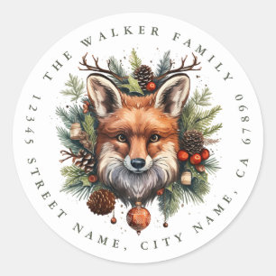 Navidades Pegatinas de la Ronda Fox