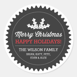 Navidades Pegatinas de regalo / etiquetas