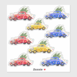 Navidades Pegatinas de Vehículos de Camión