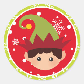 Navidades - Pegatinas del Elf (Ronda)