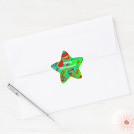 Navidades Pegatinas Estrella
