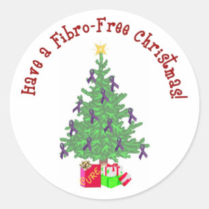 Navidades Pegatinas Fibro-Tree