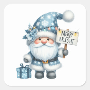 Navidades Pegatinas Gnome
