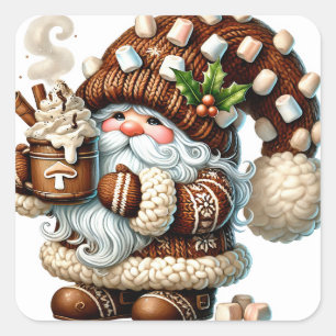 Navidades Pegatinas Gnome