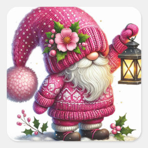Navidades Pegatinas Gnome
