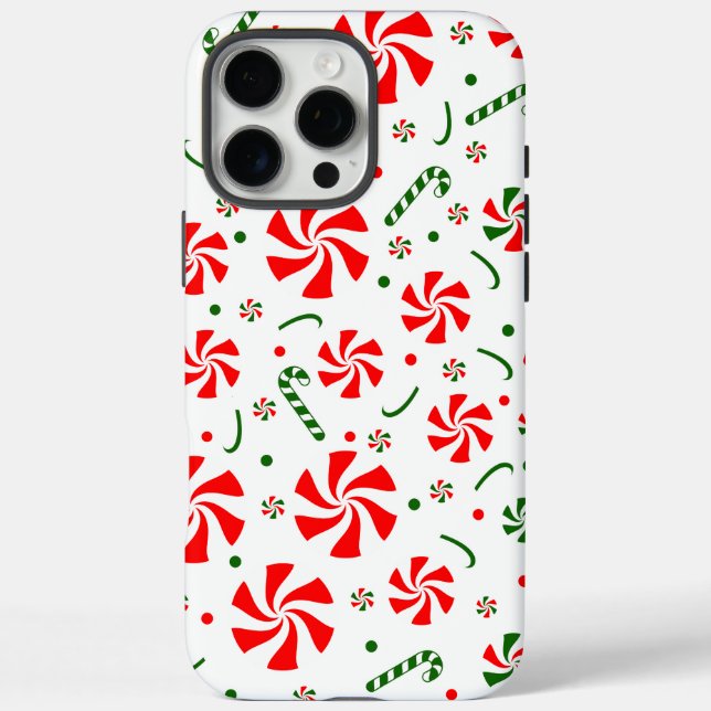 Navidades Peppermint Candy Funda (Reverso)