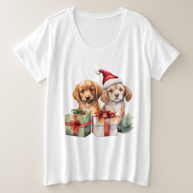 Navidades Perros Con Regalos (Anverso del diseño)