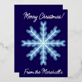 Navidades personales del Festividad Blue & Silver 