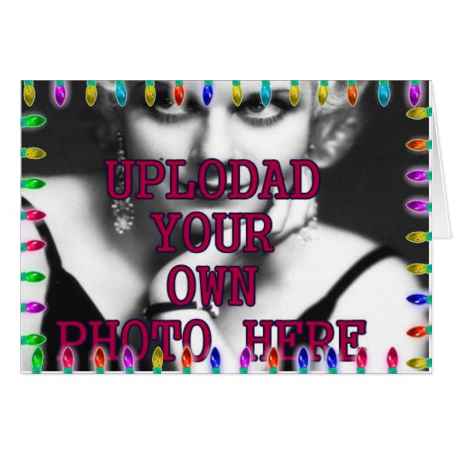 NAVIDADES personalizables GREETING CARDS PERSONALI (Anverso (Horizontal))