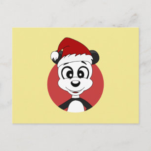 Navidades personalizado con tarjeta postal del oso