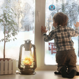 Navidades Personalizado de ratón Pegatina de vinil