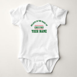 Navidades personalizados Baby Jersey Bodysuit