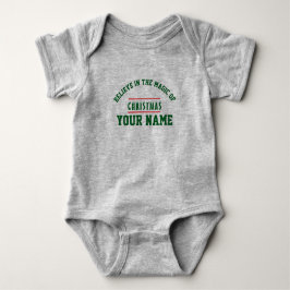 Navidades personalizados Baby Jersey Bodysuit