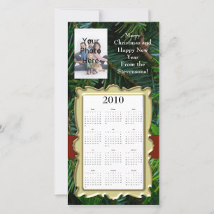 Navidades personalizados/Calendario de tarjetas fo
