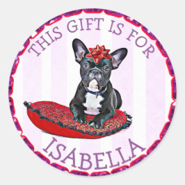 Navidades personalizados con etiquetas de regalo P