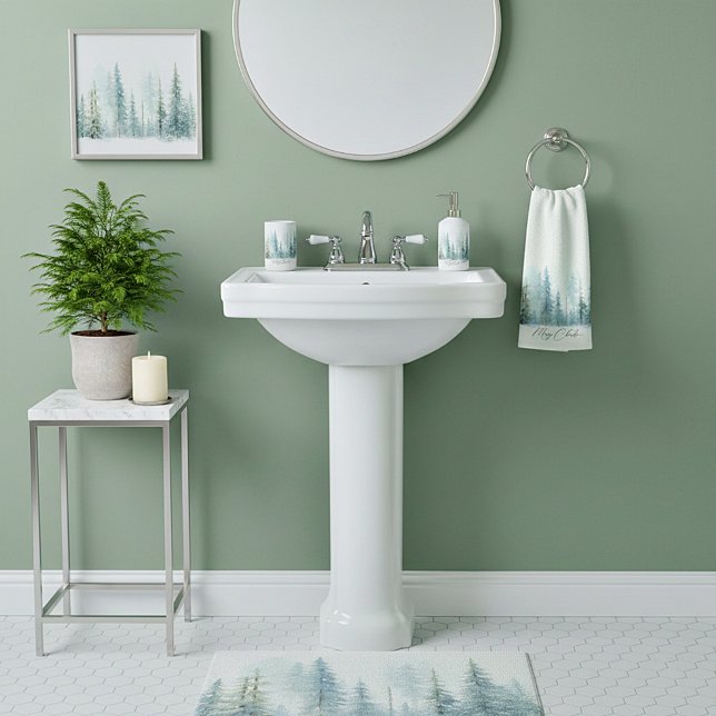 Navidades personalizados de árboles de nieve de co (Subido por el creador)